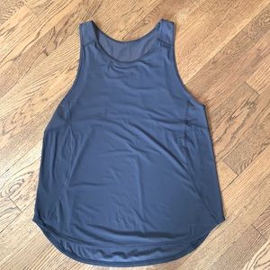 Lululemon Sleeveless Athletic Top in Gray